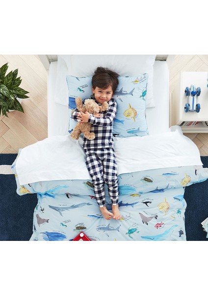 Pötikareli Unisex Organik Pijama Takımı