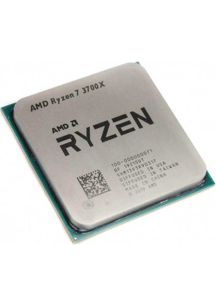 Ryzen 7 3700X 3.60GHZ 36MB 8 Çekirdek Am4 3.gen 65W Novga Fansız Tray Işlemci