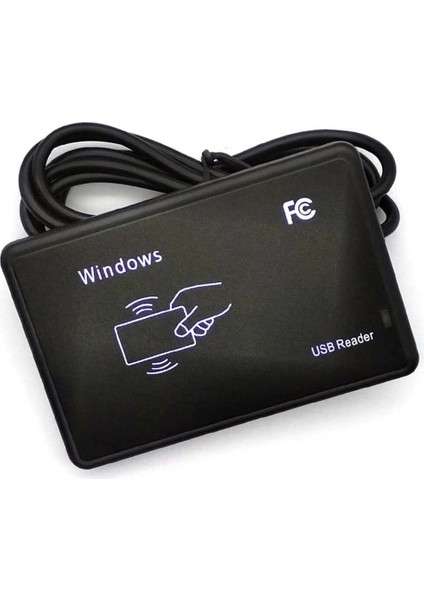 Çift Frekans 13.56MHZ ve 125KHZ USB Rfid Okuyucu Dual Rfıd Manyetik Kart Anahtarlık Etiket Okuyucu