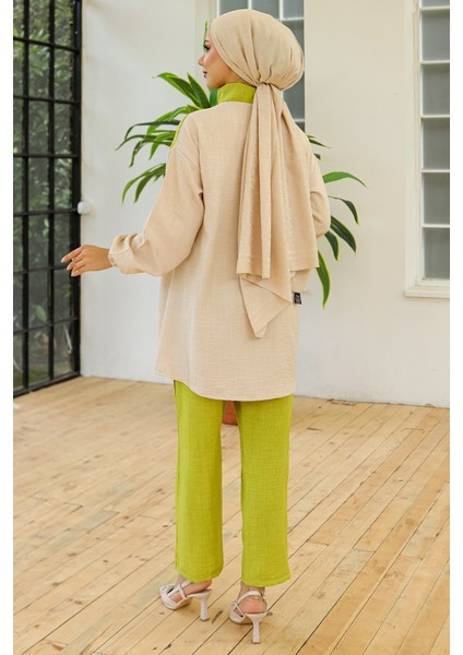 Veray Tunik Pantolon Ikili Takım 931 - Yağ Yeşili