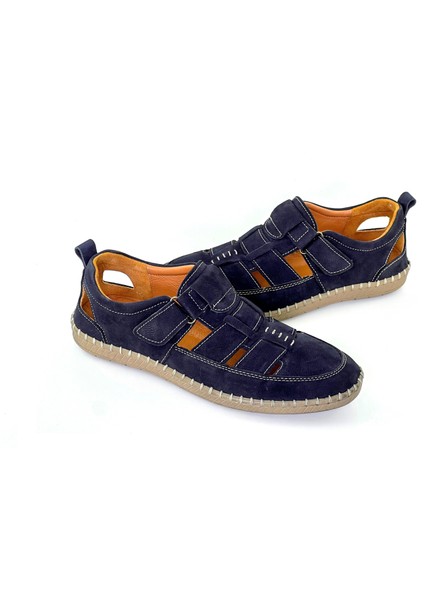 Deri Erkek Sandalet Yumuşak Comfort, Battal Boy 1253 modelleri