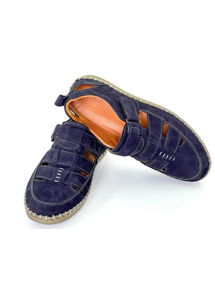 Deri Erkek Sandalet Yumuşak Comfort, Battal Boy 1253 fırsatları
