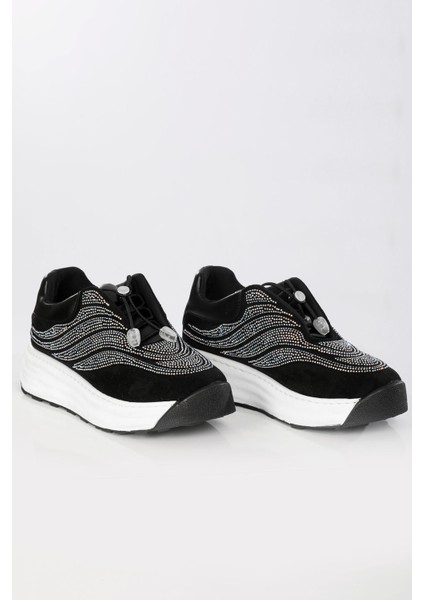 Hafif ve Rahat Tabanlı, Taş Süslemeli Günlük Şık ve Spor Kadın Ayakkabı FV1507FV indirimleri