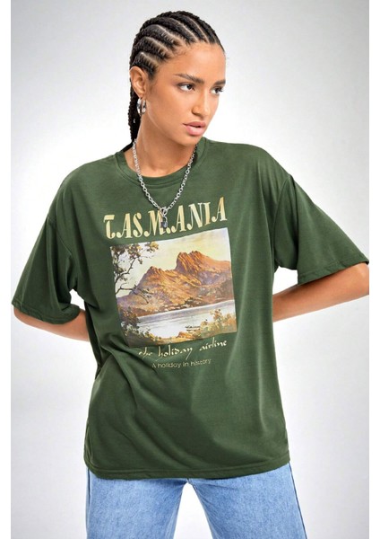 Only Trendwear Sırt Baskılı Tasarım Tshirt