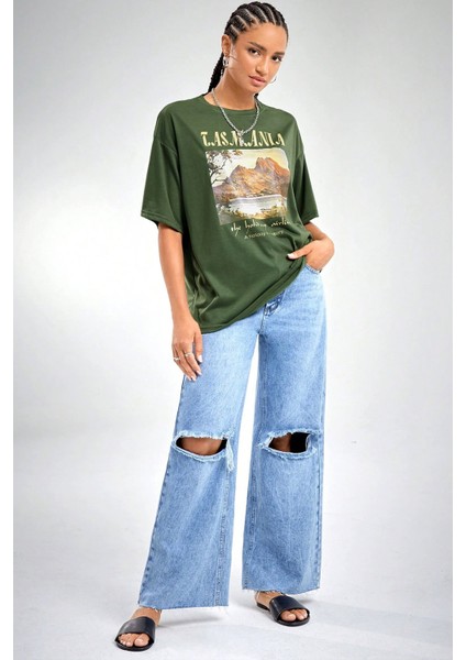 Only Trendwear Sırt Baskılı Tasarım Tshirt fiyatları