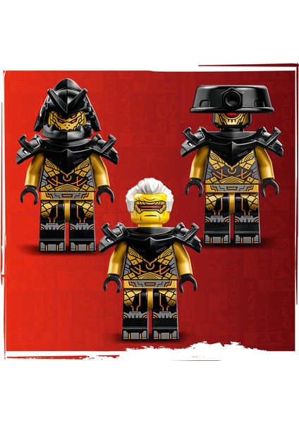 Ninjago Lloyd ve Arin'in Ninja Ekibi Robotları 71794 - 9 Yaş ve Üzeri İçin Çocuklar İçin 2 Savaş Mekanizması İçeren Yaratıcı Oyuncak Yapım Seti (764 Parça)