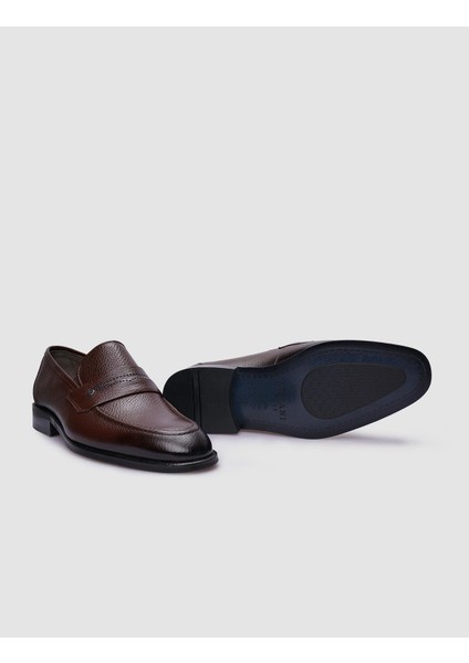 %100 Hakiki Deri Kahverengi Erkek Klasik Ayakkabı fırsatları