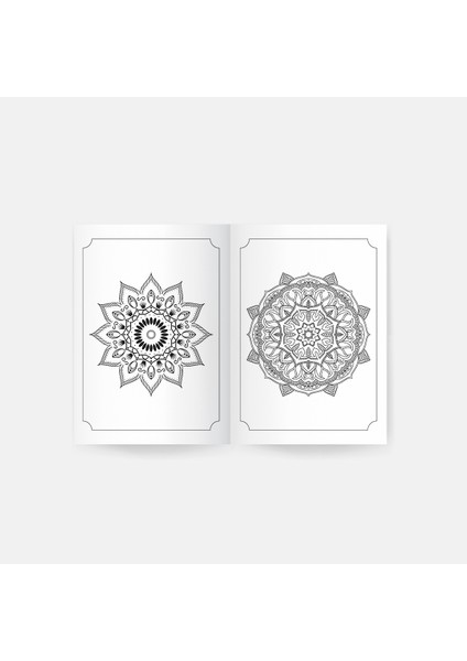 Mandala Boyama Kitabı 2'li Set