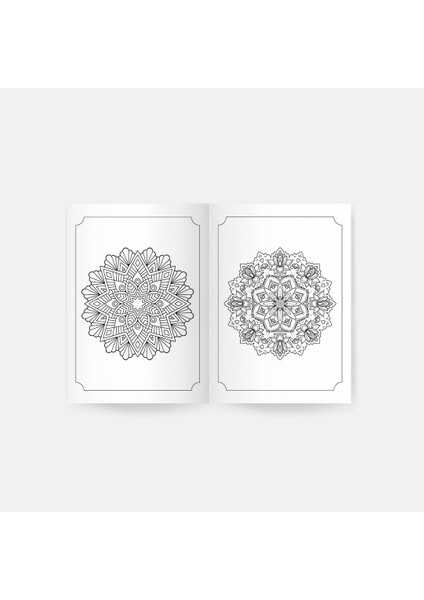 Mandala Boyama Kitabı 2'li Set