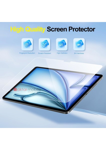 iPad Air 11 M2/M3 2024/2025 Air 6. Nesil uyumlu Ekran Koruyucu Nano Kırılmaz Esnek Üstün Koruma fırsatları