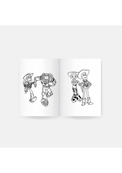 Toy Story Boyama Kitabı 2'li Set modelleri