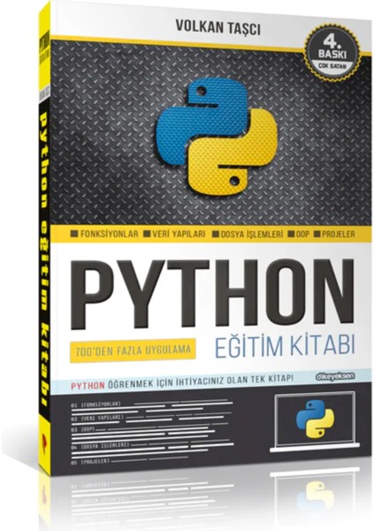 Python Eğitim Kitabı (2'li Set HEDİYELİ)
