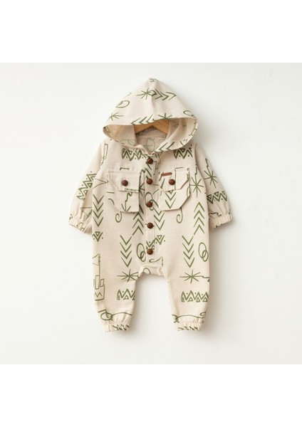 Etnik Desen Uzun Kol Tulum