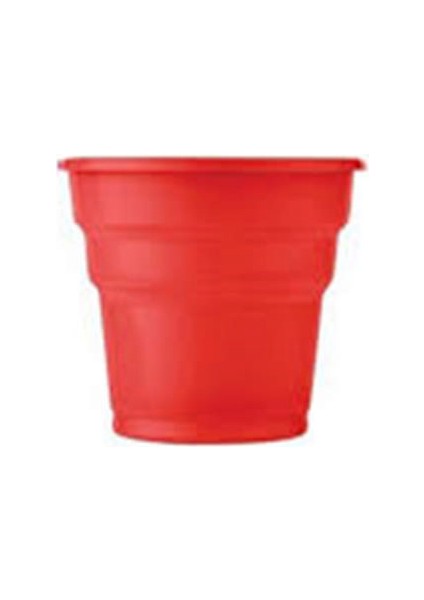 - 25 Adet Plastik Bardak Kırmızı 179051
