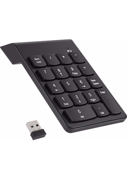 Alfalink AL-2021 Siyah USB Kablosuz Numeric Standart Klavye