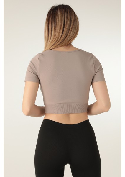 Seamless Kısa Kollu Crop fırsatları