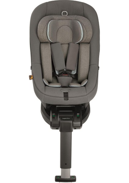 Darwin Next Stage i-Size Bebek Oto Koltuğu 40-105 cm Çift Yön/360° Kullanım - Stone Grey