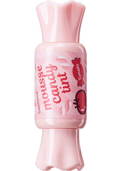 Nem Sağlayan Köpük Yapılı Tint - Saemmul Mousse Candy Tint Tomato 10 gr