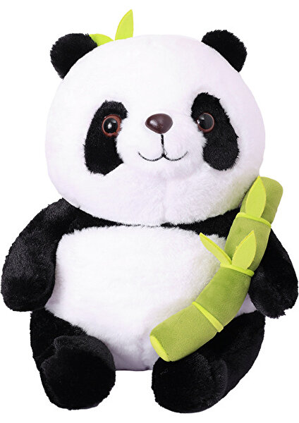 Panda Bebek Peluş Oyuncak Bebek Dev Panda Bebek Çocuk Sevimli Orkide Bambu Ayı Oyuncak (Yurt Dışından)