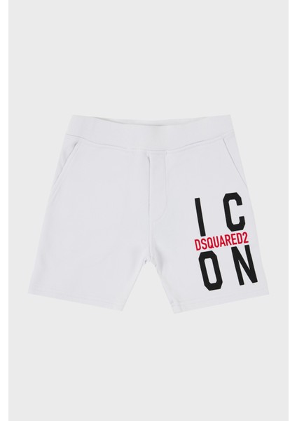 Pamuklu Cepli Çocuk Short DQ0250 D002Y Short DQ0250