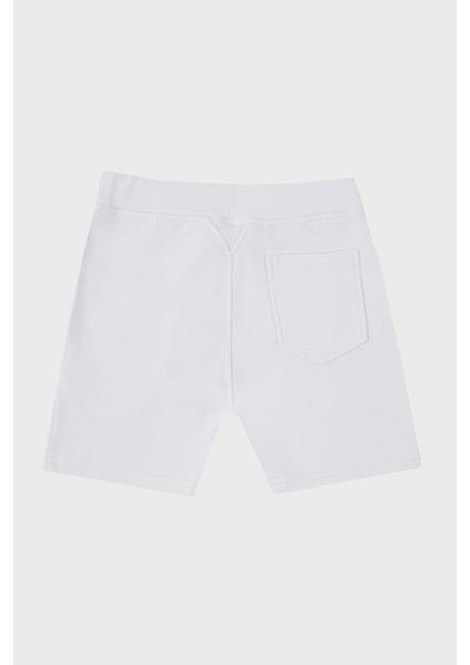 Pamuklu Cepli Çocuk Short DQ0250 D002Y Short DQ0250