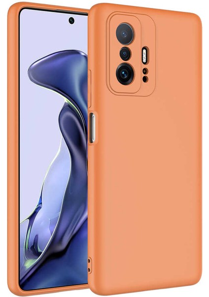 Xiaomi Mi 11T 5g Uyumlu Kılıf Kadife Iç Yüzey Ultra Esnek Suya Karşı Dirençli Tpu Silikon, Ultra Flexible Ultra Thin Ultra Protective Velvet Case