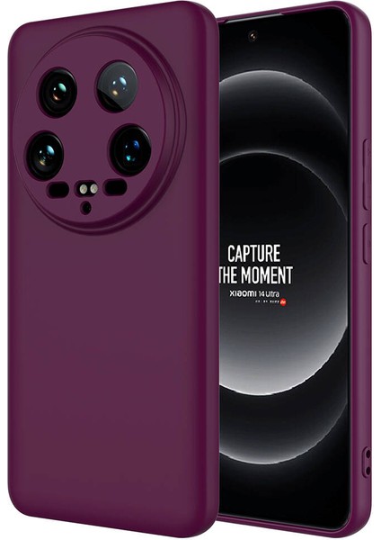 Xiaomi Mi 14 Ultra Uyumlu Kılıf Kadife Iç Yüzey Ultra Esnek Suya Karşı Dirençli Tpu Silikon, Ultra Flexible Ultra Thin Ultra Protective Velvet Case