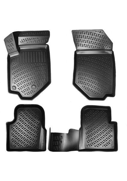 Peugeot 2008 2019 Uyumlu Sonrası 3D Havuzlu Paspas