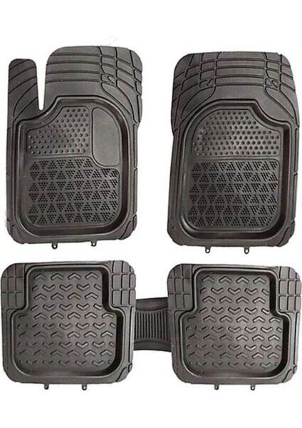 Daihatsu Applause Araca Uyumlu 3D Havuzlu Siyah Oto Paspas Takımı