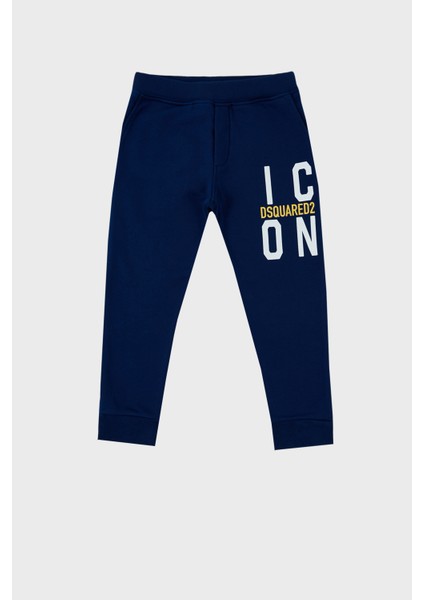 Pamuklu Cepli Çocuk Spor Pantolon DQ0248 D002Y Pantolon DQ0248