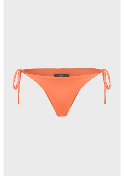 Yanlardan Bağlamalı Streç Jarse Bikini Altı Bayan Bikini Altı 101268 A1PM B02