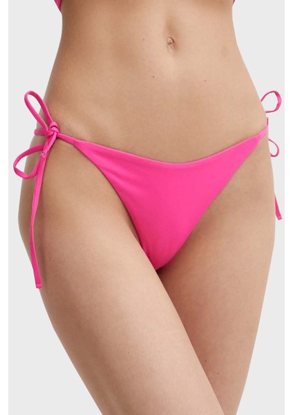 Yanlardan Bağlamalı Streç Jarse Bikini Altı Bayan Bikini Altı 101268 A1PM N17