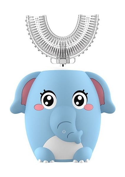 Sevimli Karikatür Yumuşak Kıllı Çocuk Elektrikli Diş Fırçası (Yurt Dışından)