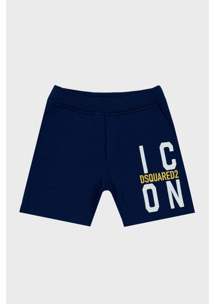 Pamuklu Cepli Çocuk Short DQ0250 D002Y Short DQ0250