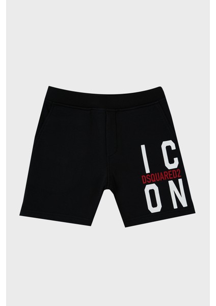 Pamuklu Cepli Çocuk Short DQ0250 D002Y Short DQ0250