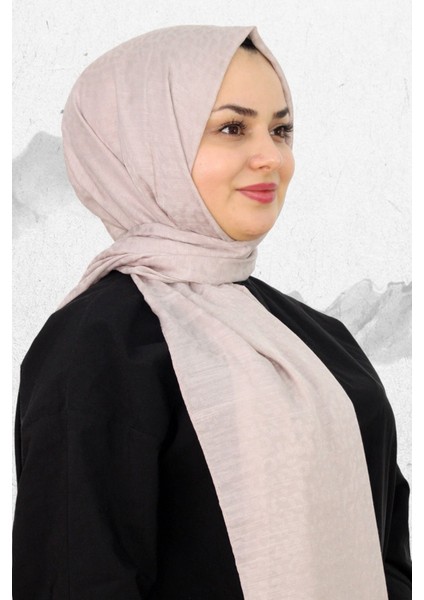 Minelli Jakarlı Pamuk Şal EŞ5278-20