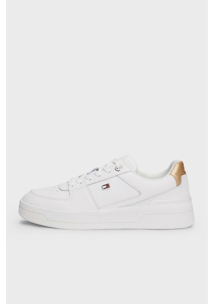 Logolu Sneaker Kadın Ayakkabı FW0FW08076 Ybl modelleri