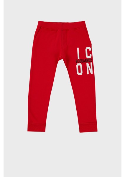 Pamuklu Cepli Çocuk Spor Pantolon DQ0248 D002Y Pantolon DQ0248