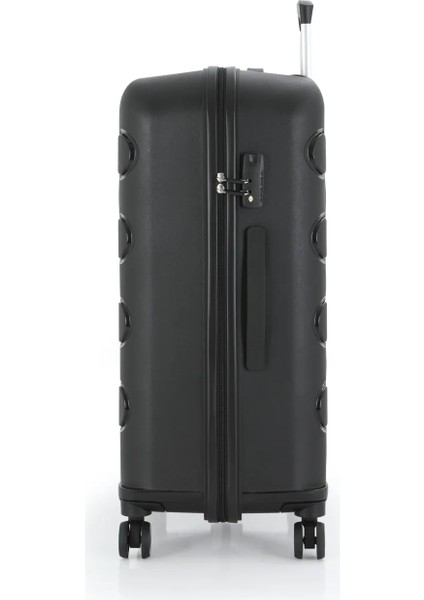 Kırılmaz Polipropilen 2'li Valiz Seti Büyük & Kabin Siyah V376 modelleri