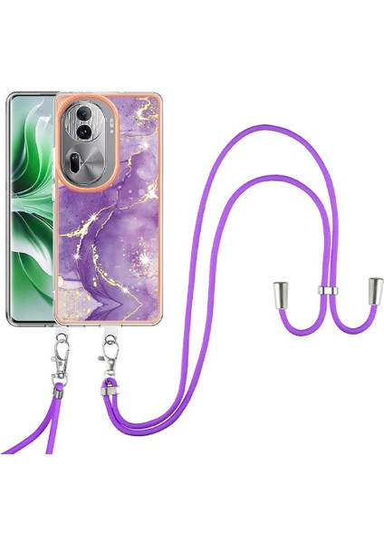 Oppo Oppo 11 Pro 5g Tampon Mermer Anti-Scratch Yumuşak Crossbody Için Kılıf (Yurt Dışından)