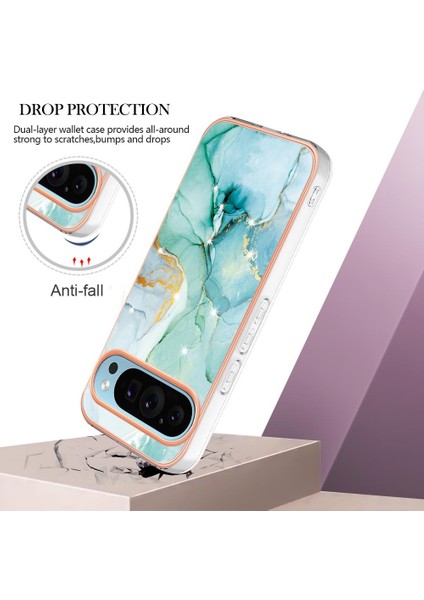 Google Piksel 9 Pro 5g Mermer Desen Ince Tpu Yumuşak Tampon Için Kılıf (Yurt Dışından) fırsatları