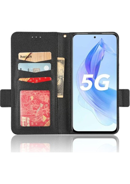Onur Için Kılıf 90 Lite Cüzdan Yan Toka Manyetik Pu Deri Kart Yuvaları (Yurt Dışından) modelleri