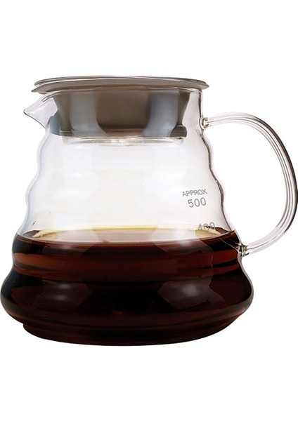Cam kahve sürahisi 600 ml, Türkiye üretimi, şık ve kullanışlı tasarım