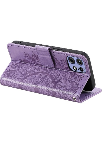 Motorola Moto Kenar 50 Pro Için Flip Case Cüzdan Kılıf Pu Deri Kickstand (Yurt Dışından)