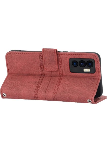 Vivo V23E 5g Manyetik Kapatma Için Flip Case Cüzdan Kılıf Pu Deri (Yurt Dışından) indirimleri