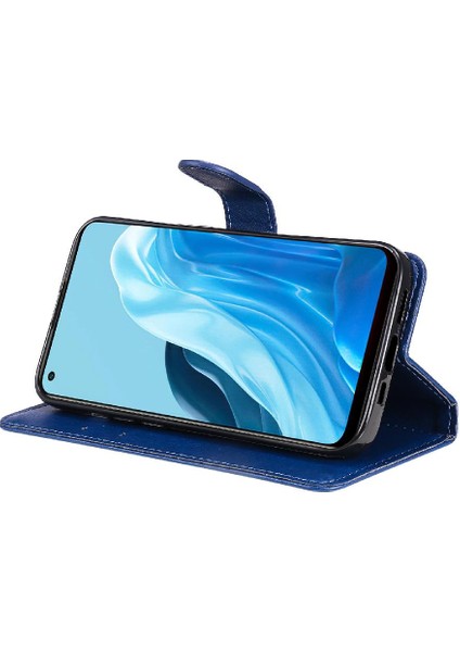 Oppo Bulmak Için Flip Case X5 Lite Klasik Düz Renk Yüksek Kaliteli Deri (Yurt Dışından)