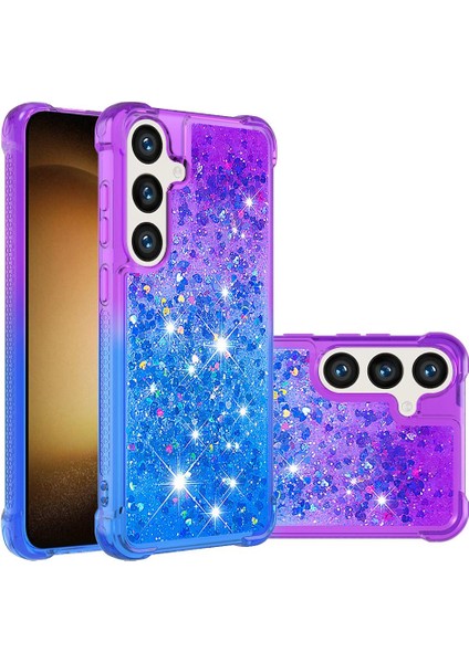 Samsung Galaxy S24 5g Akan Sparkle Hareketli Kapak Temizle Tampon (Yurt Dışından) modelleri