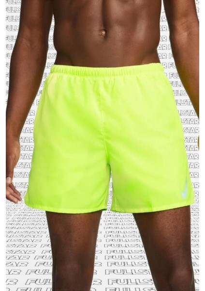 Challenger 5 Inch Running Short Slip Astarlı Erkek Koşu Şortu Sarı