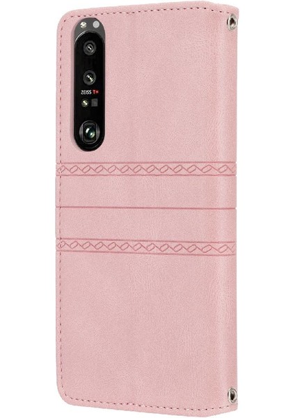 Sony Xperia 1 Iii Için Flip Case Darbeye Koruyucu Cüzdan Kılıf Pu (Yurt Dışından) fırsatları
