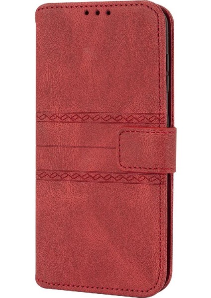 Samsung Galaxy S23 Artı Manyetik Kapatma Darbeye Pu Kılıf Için Flip Case (Yurt Dışından)